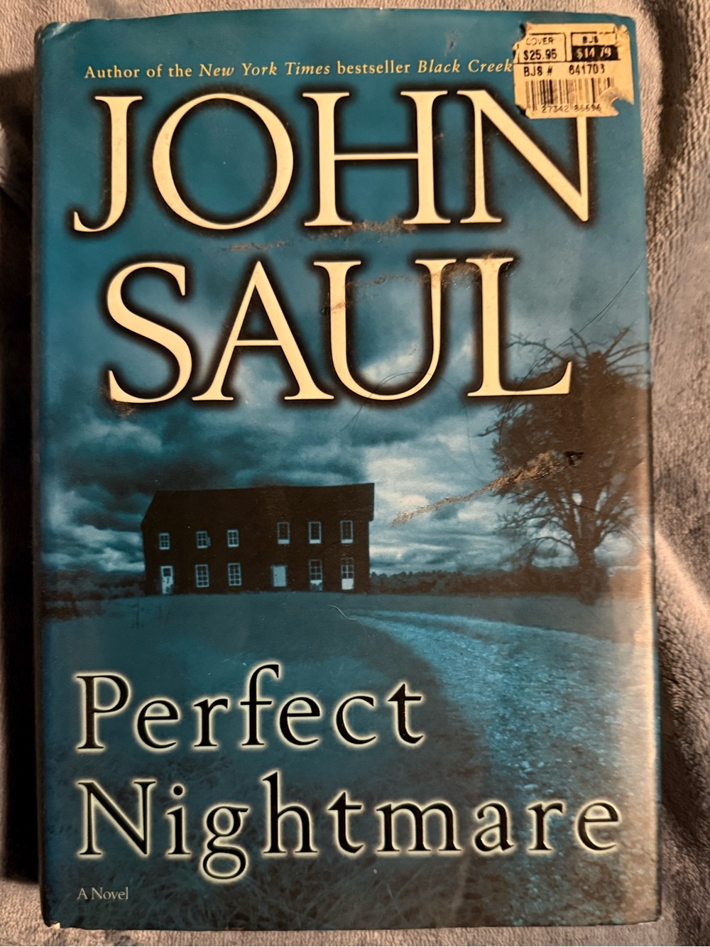 📚John Saul~Hardcover Thriller Book!